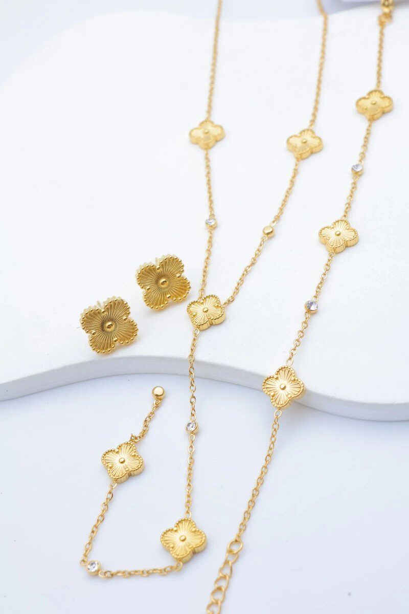 Grossiste Bijoux Mystères - Parure en acier inoxydable