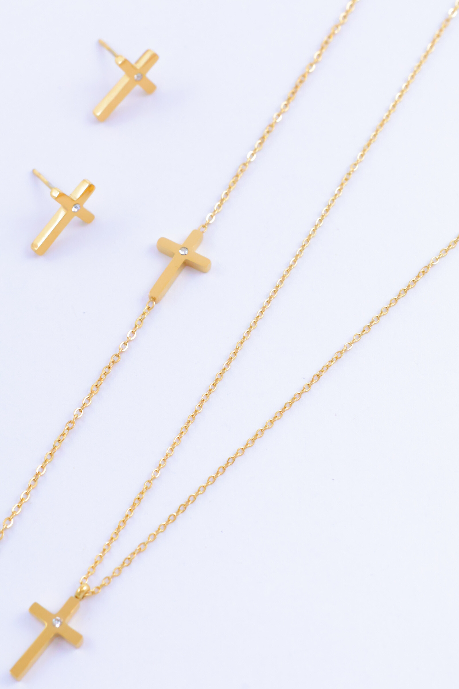 Wholesaler Bijoux Mystères - Stainless steel jewelry set