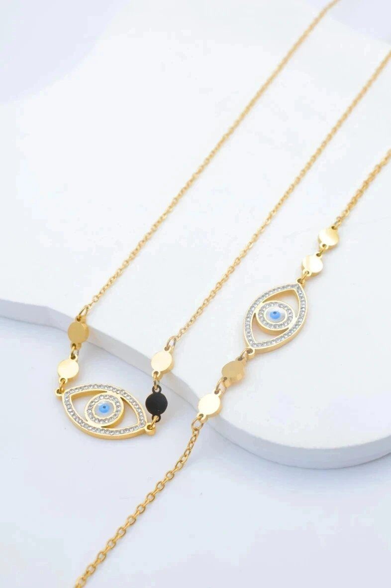 Grossiste Bijoux Mystères - Parure de bijoux en acier inoxydable