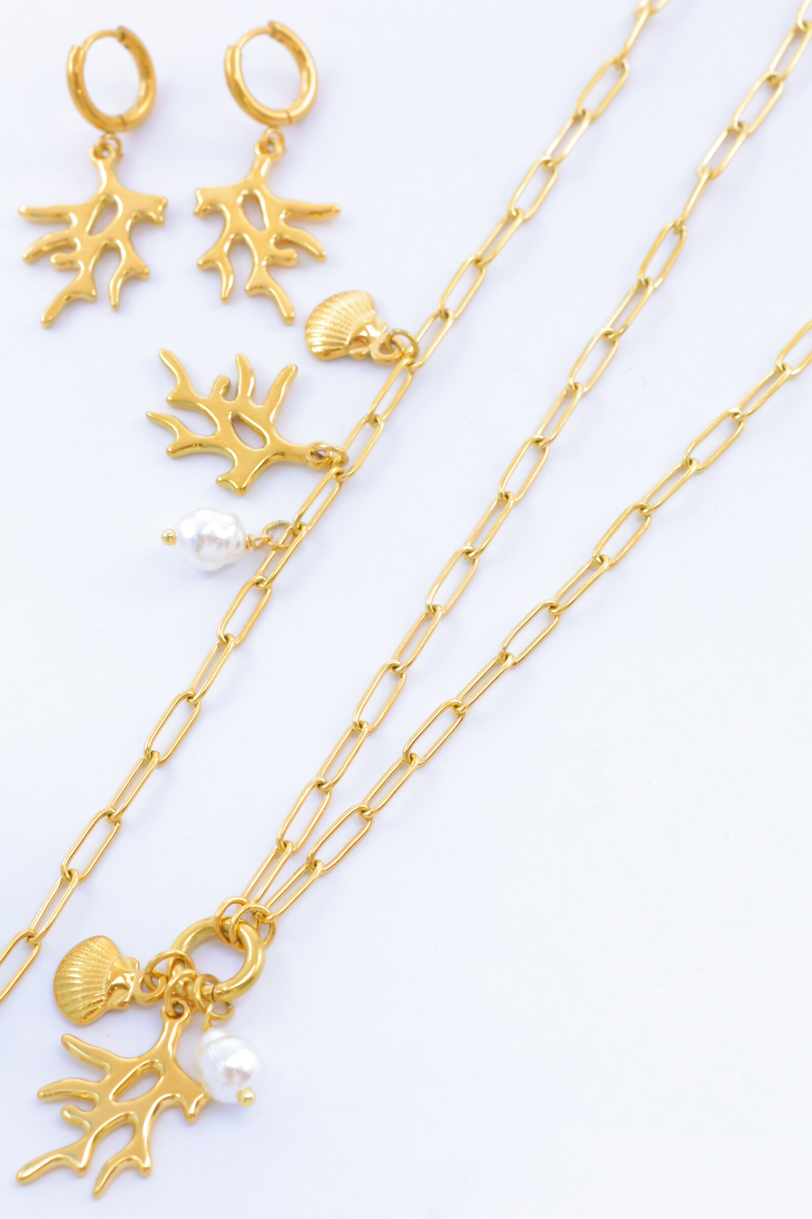 Wholesaler Bijoux Mystères - Stainless steel jewelry set