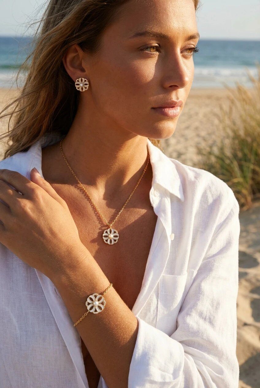 Grossiste Bijoux Mystères - Parure de bijoux en acier inoxydable
