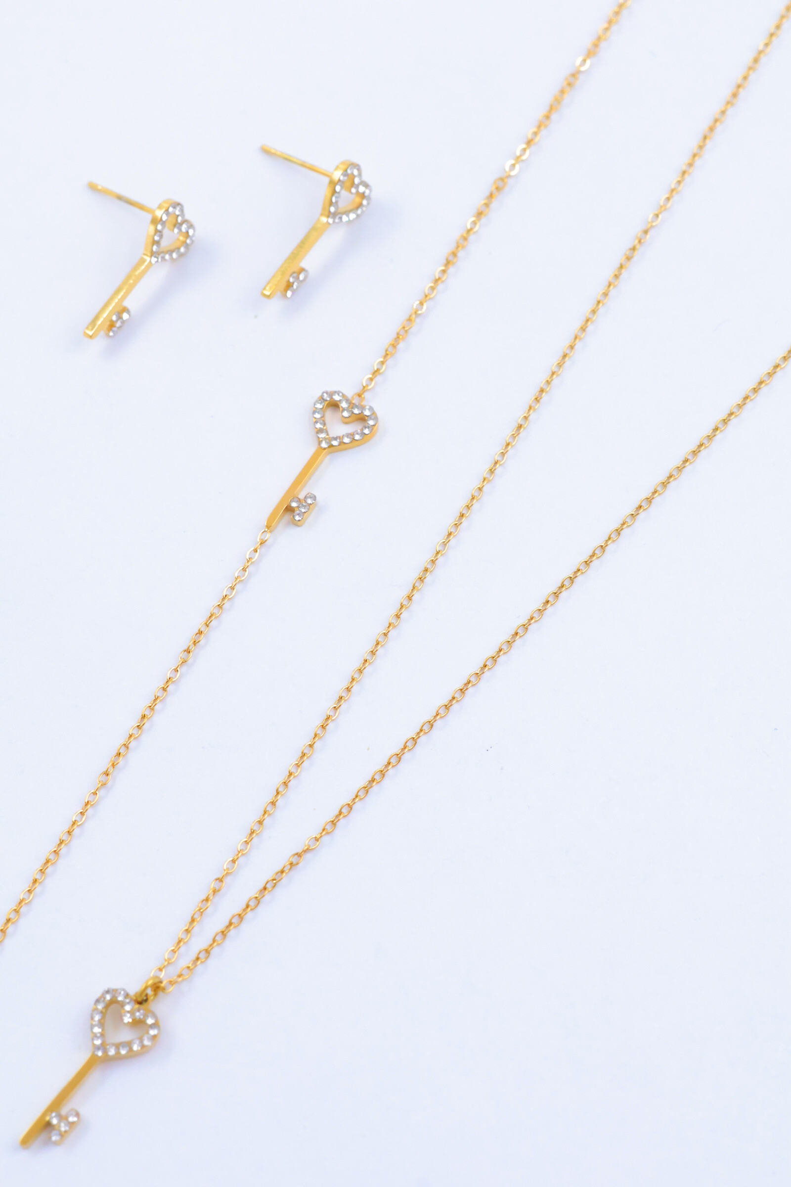 Wholesaler Bijoux Mystères - Stainless steel jewelry set