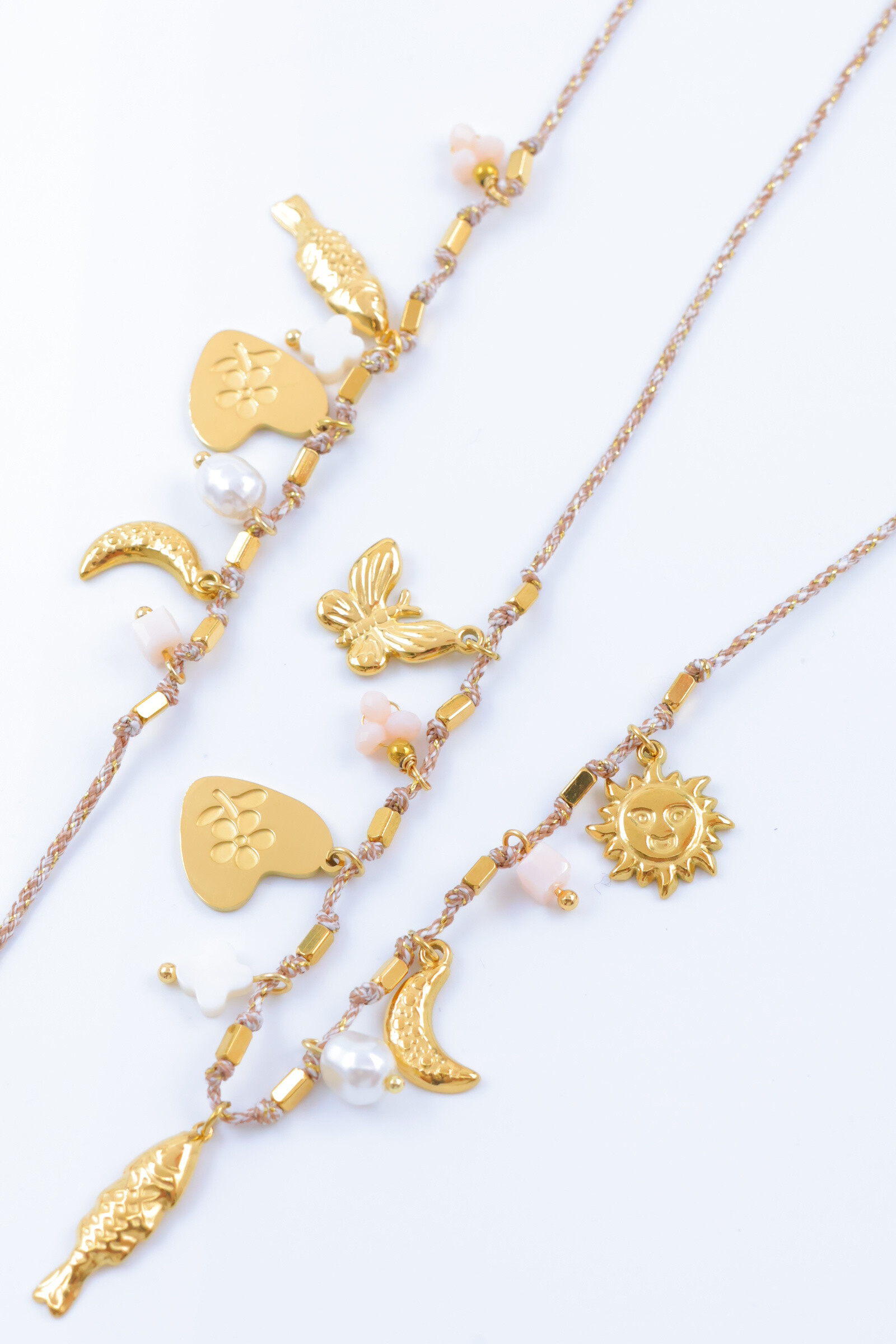 Wholesaler Bijoux Mystères - Stainless steel jewelry set
