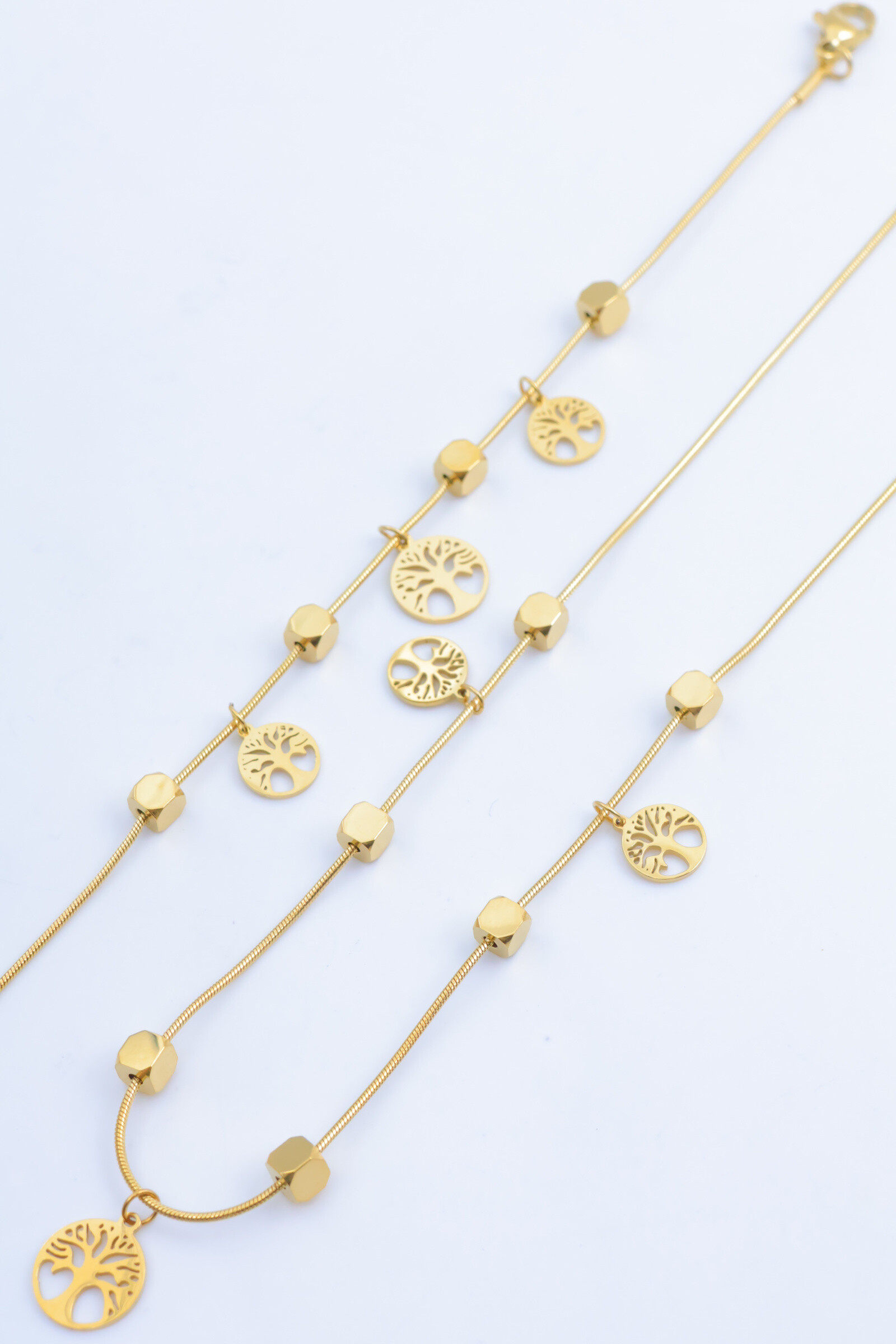 Großhändler Bijoux Mystères - Edelstahlschmuckset
