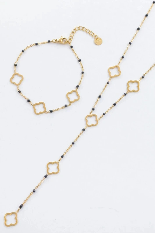 Mayorista Bijoux Mystères - Conjunto de joyas de acero inoxidable