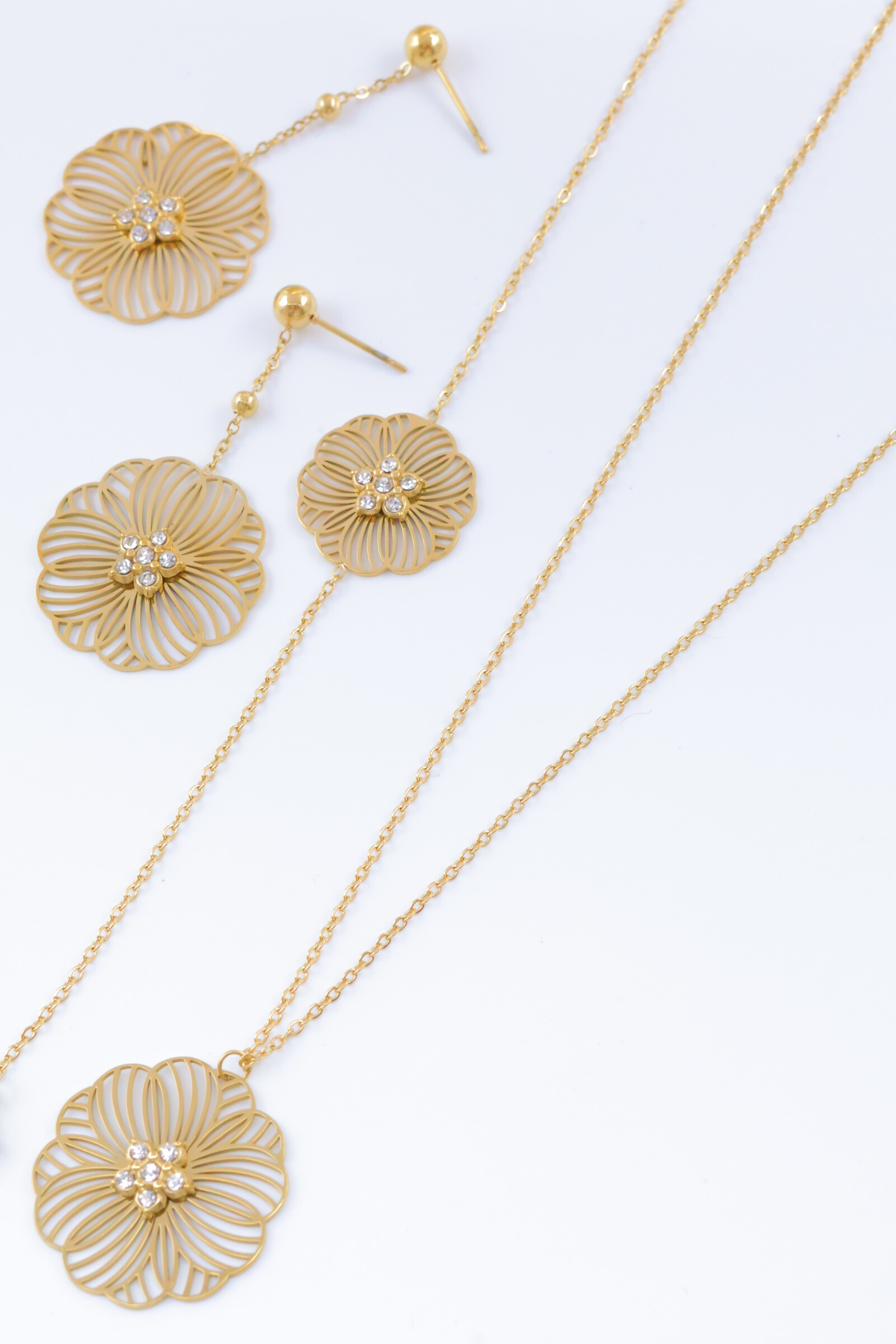 Wholesaler Bijoux Mystères - Stainless steel jewelry set