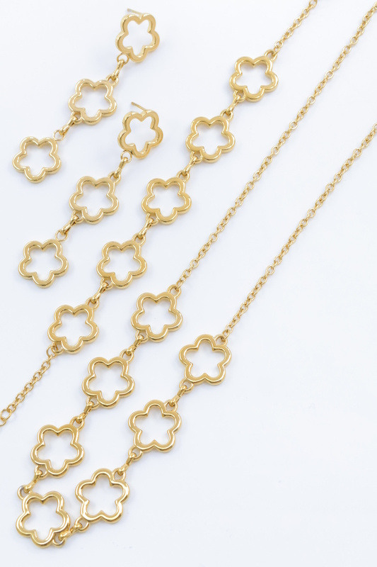 Wholesaler Bijoux Mystères - Stainless steel jewelry set