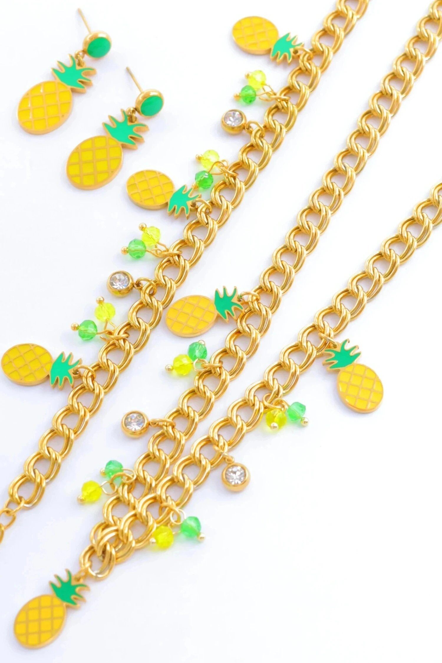 Grossiste Bijoux Mystères - Parure de bijoux en acier inoxydable