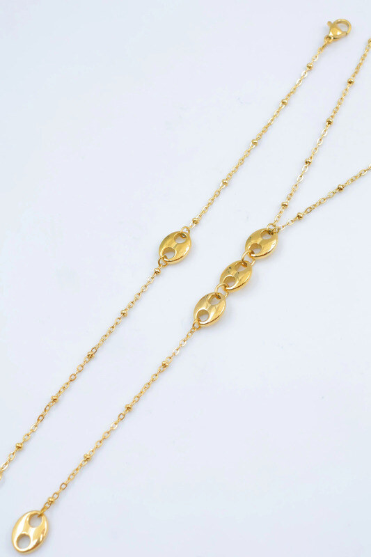 Wholesaler Bijoux Mystères - Stainless steel jewelry set