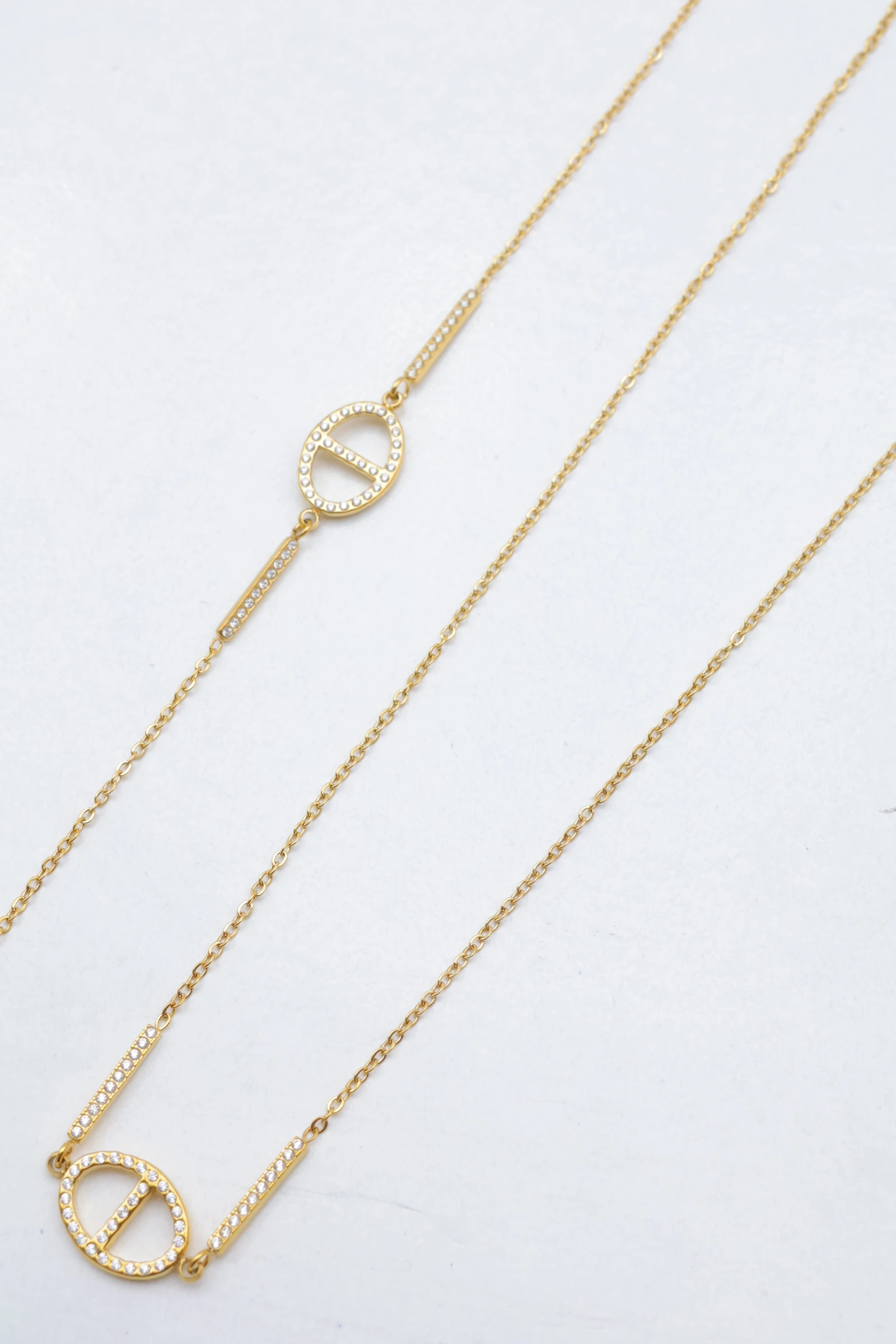 Mayorista Bijoux Mystères - Juego de joyas de acero inoxidable