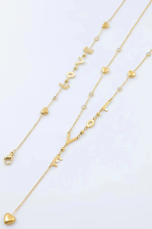 Grossiste Bijoux Mystères - Parure de bijoux en acier inoxydable