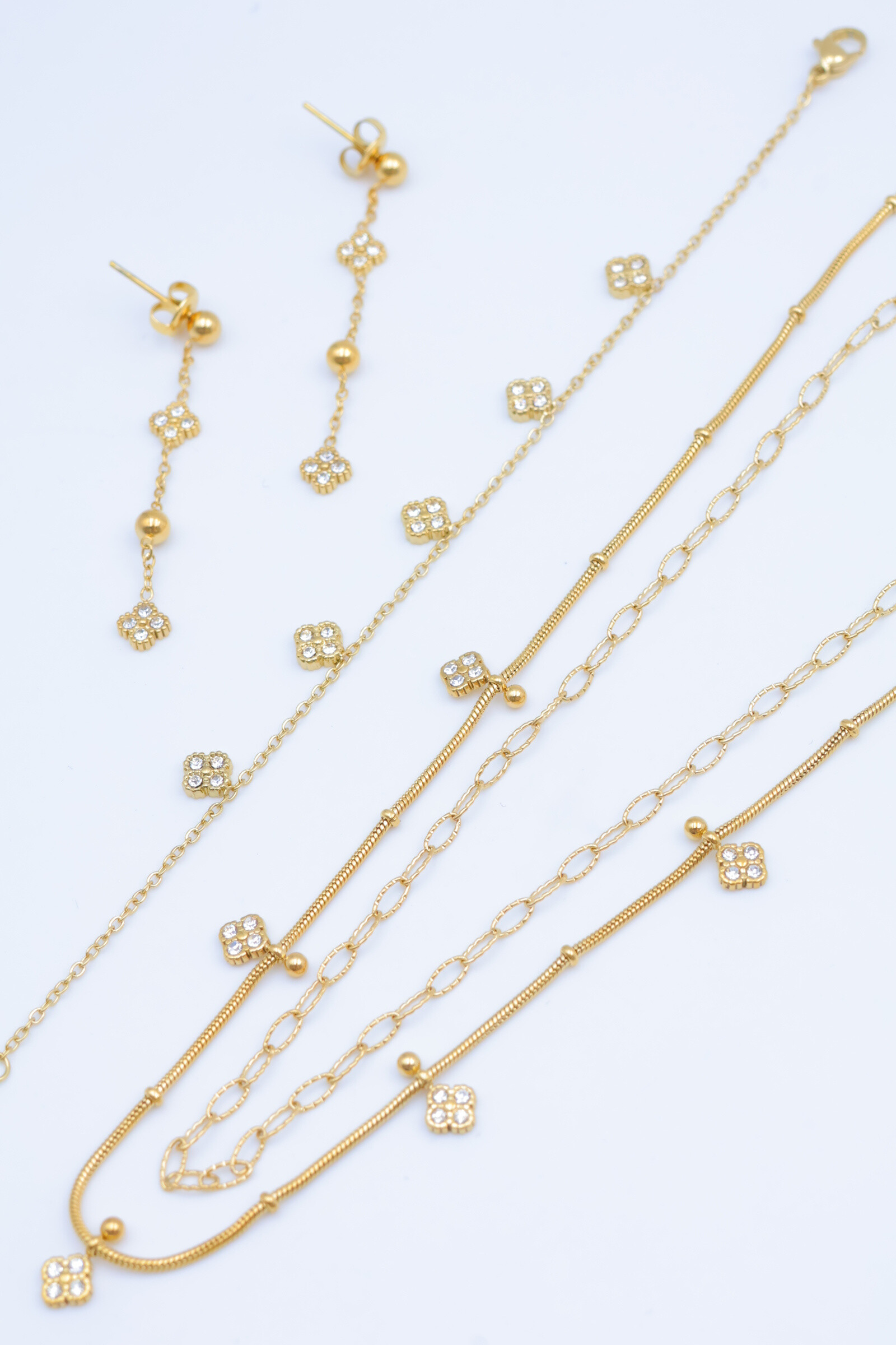Großhändler Bijoux Mystères - Edelstahlschmuckset