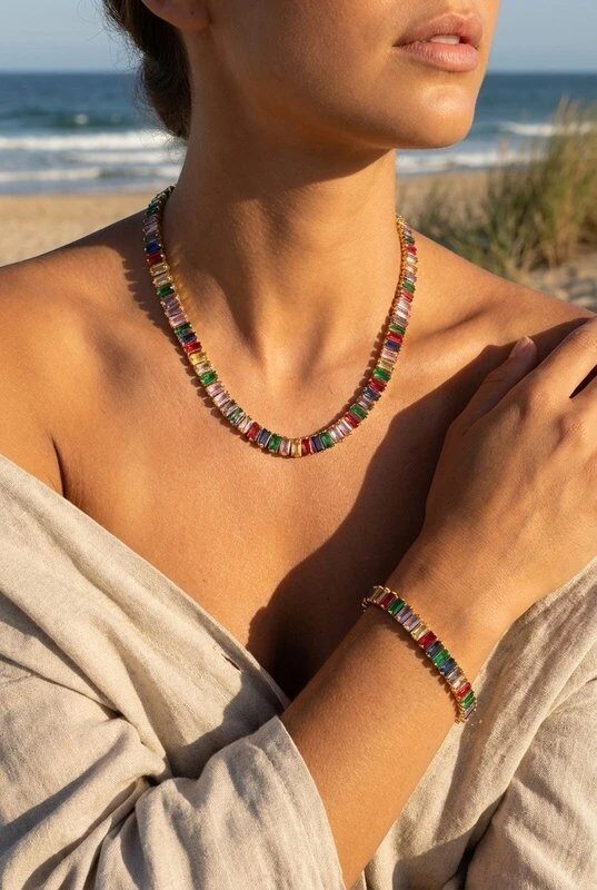 Grossiste Bijoux Mystères - Parure de bijoux en acier inoxydable