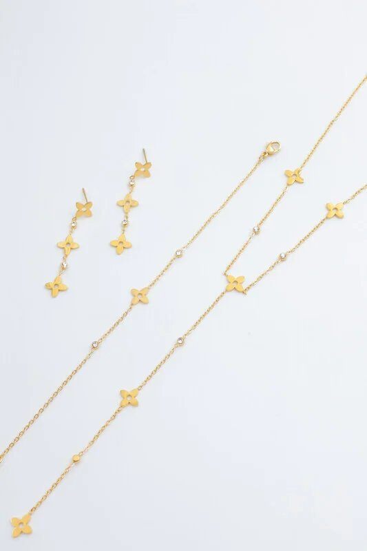Grossiste Bijoux Mystères - Parure de bijoux en acier inoxydable
