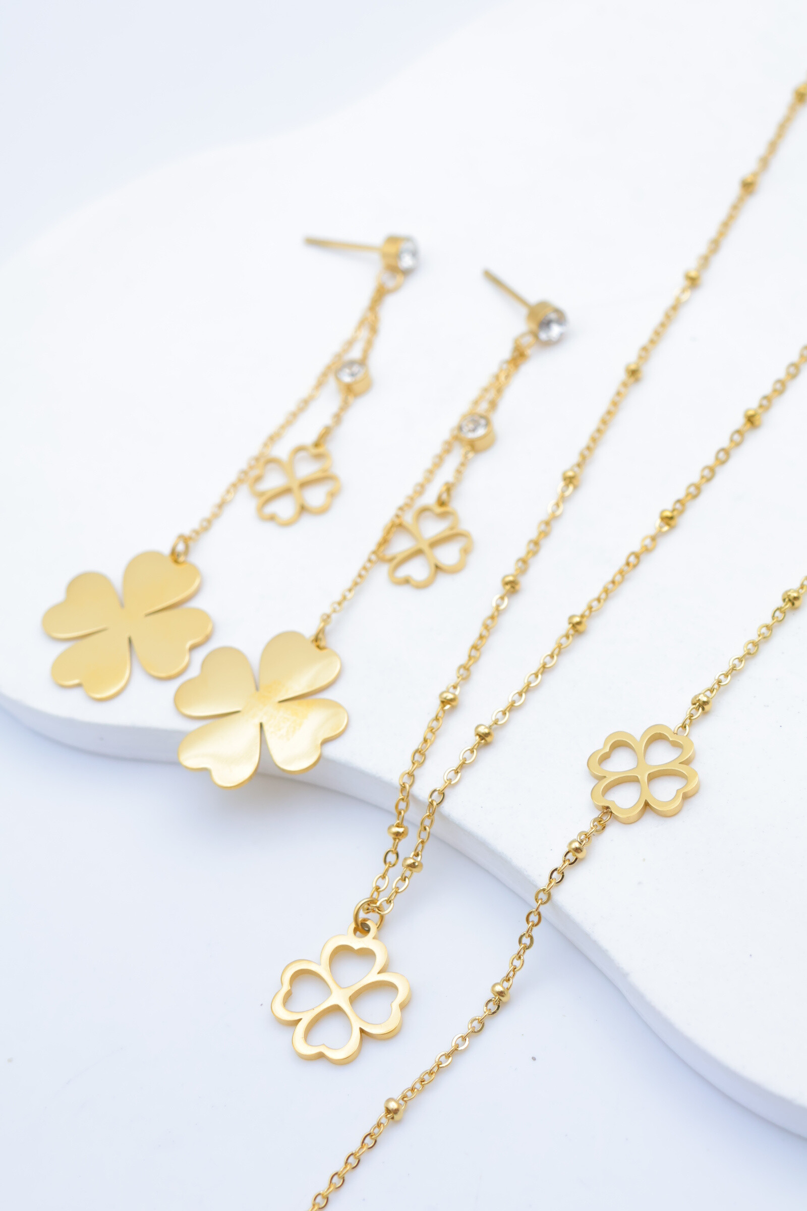 Großhändler Bijoux Mystères - Edelstahlschmuckset