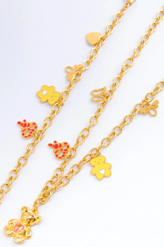 Wholesaler Bijoux Mystères - Stainless steel jewelry set