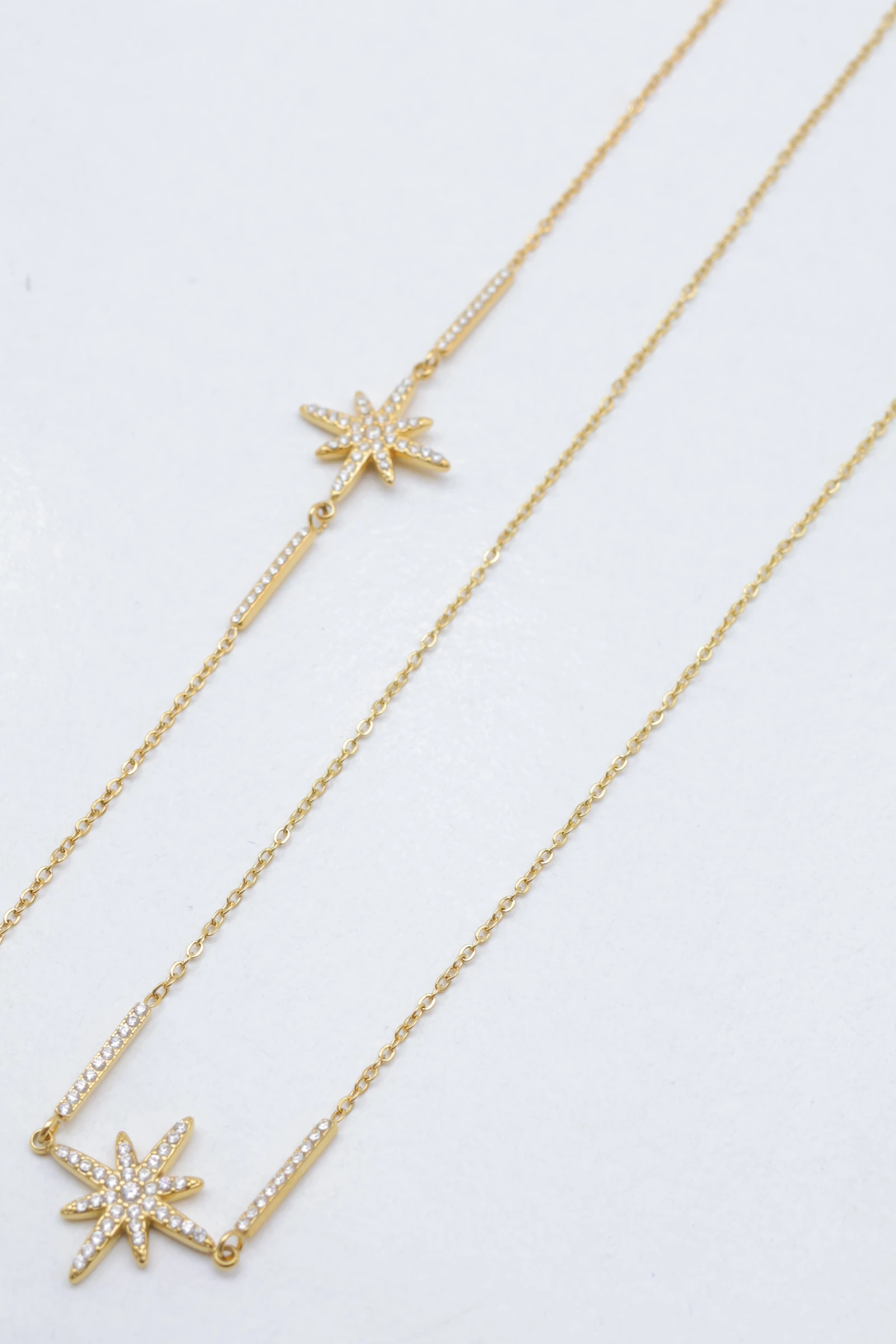 Mayorista Bijoux Mystères - Juego de joyas de acero inoxidable