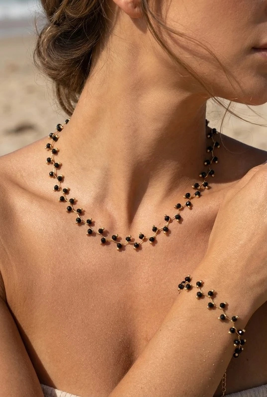 Grossiste Bijoux Mystères - Parure de bijoux en acier inoxydable
