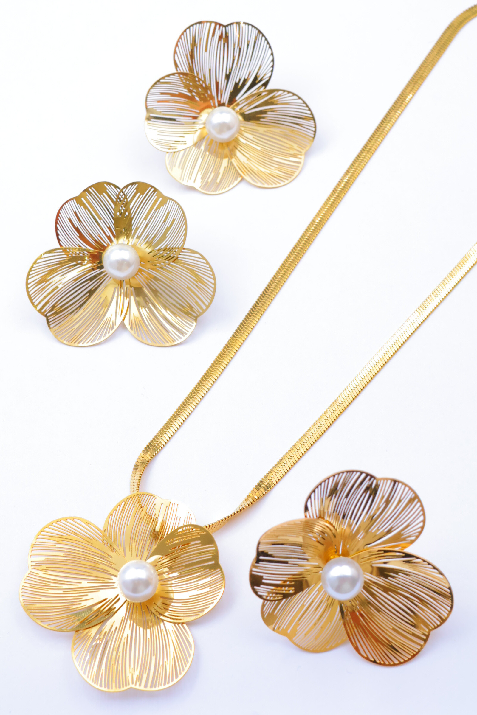 Wholesaler Bijoux Mystères - Stainless steel jewelry set