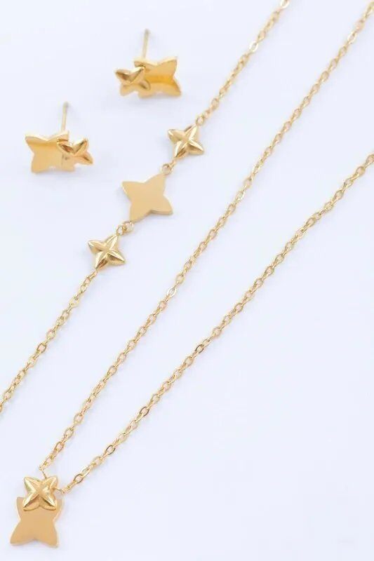 Grossiste Bijoux Mystères - Parure de bijoux en acier inoxydable