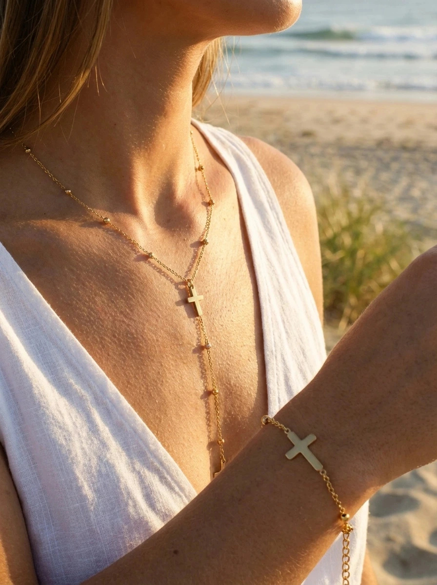 Mayorista Bijoux Mystères - Conjunto de joyas de acero inoxidable