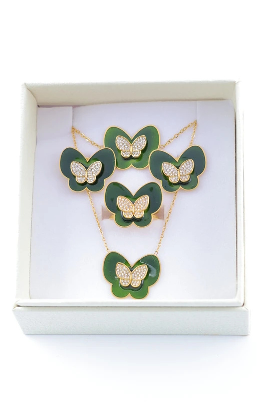 Grossiste Bijoux Mystères - Parure de bijoux avec boîte en acier inoxydable