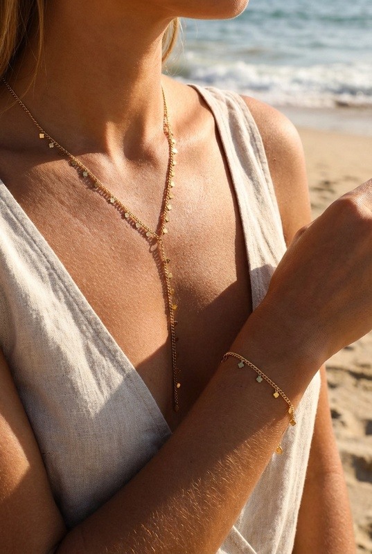 Wholesaler Bijoux Mystères - Stainless steel jewelry set