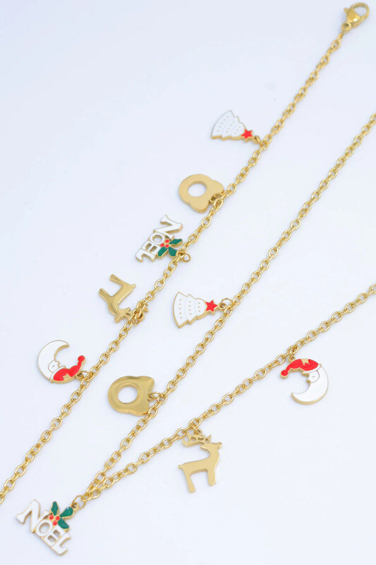 Mayorista Bijoux Mystères - Juego de joyas de acero inoxidable