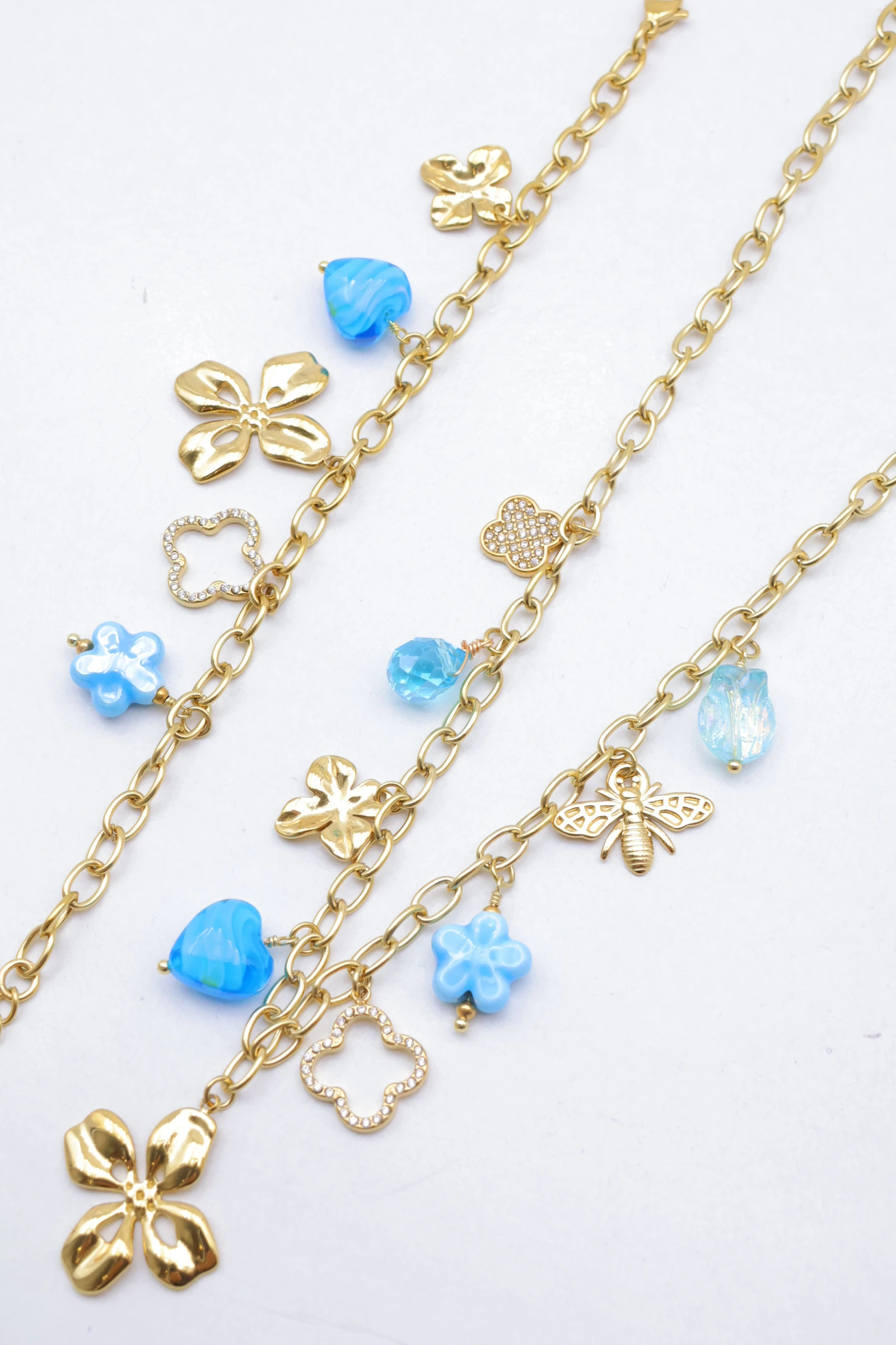 Mayorista Bijoux Mystères - Juego de joyas de acero inoxidable