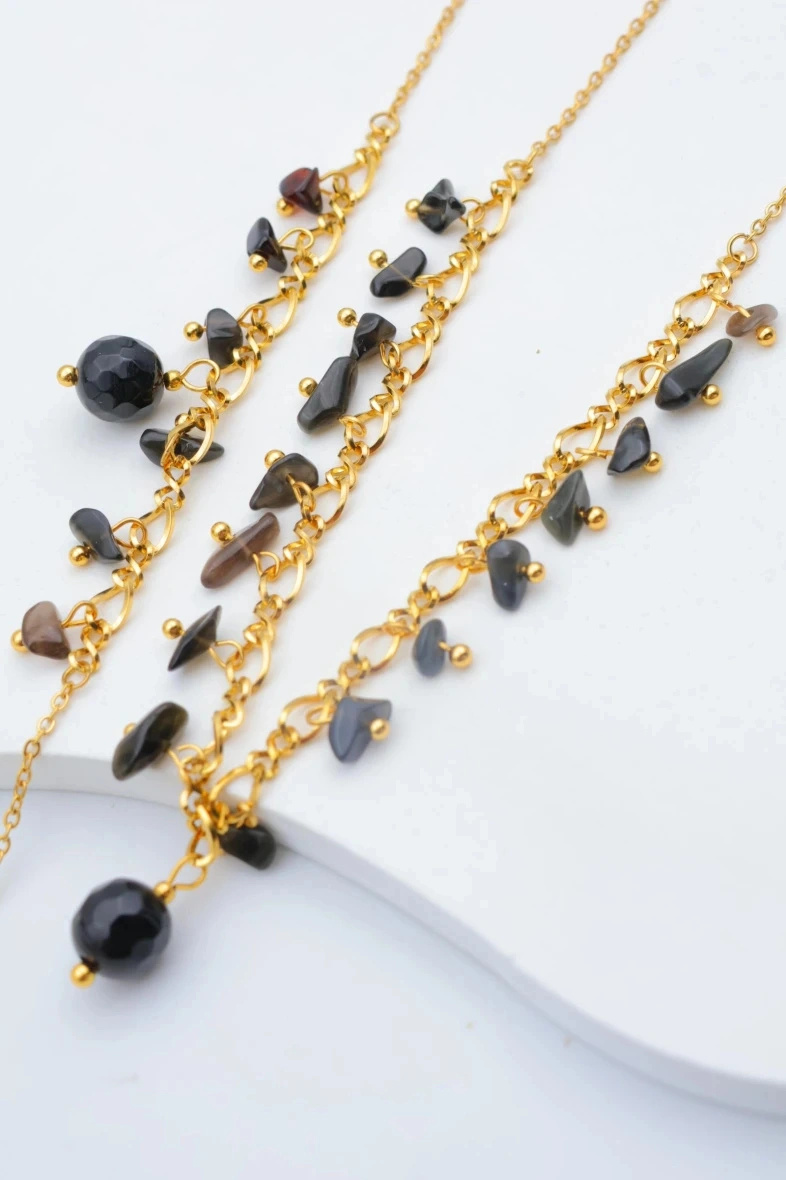 Wholesaler Bijoux Mystères - Stainless steel jewelry set
