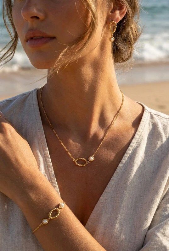 Grossiste Bijoux Mystères - Parure de bijoux en acier inoxydable