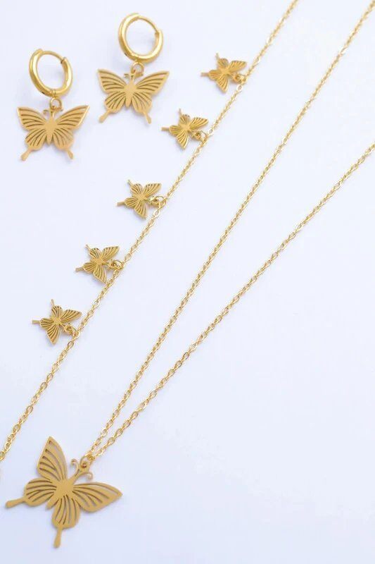 Grossiste Bijoux Mystères - Parure de bijoux en acier inoxydable