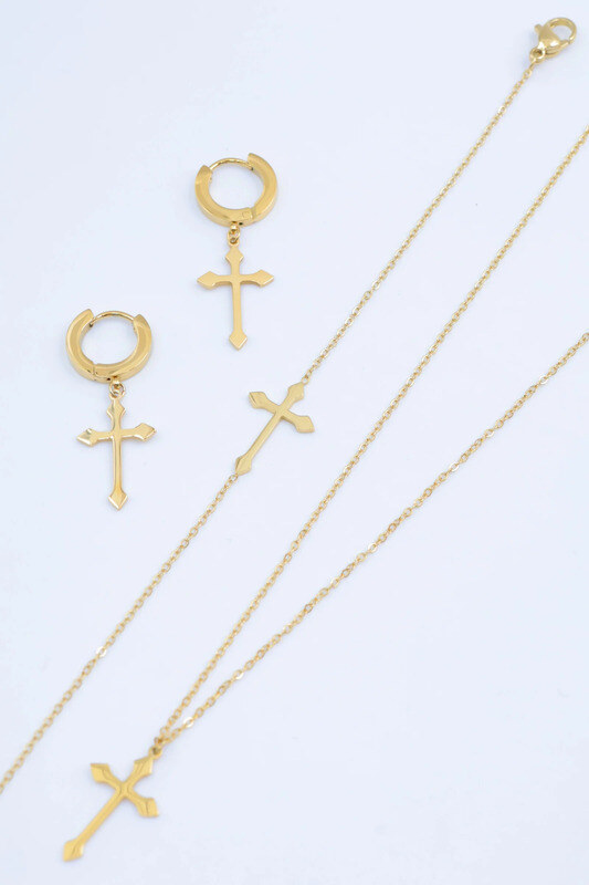 Wholesaler Bijoux Mystères - Stainless steel jewelry set