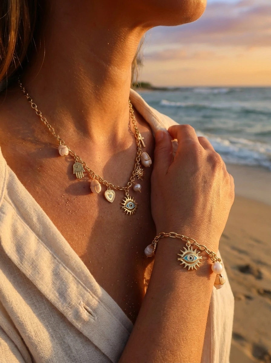 Mayorista Bijoux Mystères - Conjunto de joyas de acero inoxidable