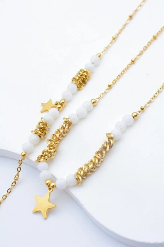Grossiste Bijoux Mystères - Parure de bijoux en acier inoxydable