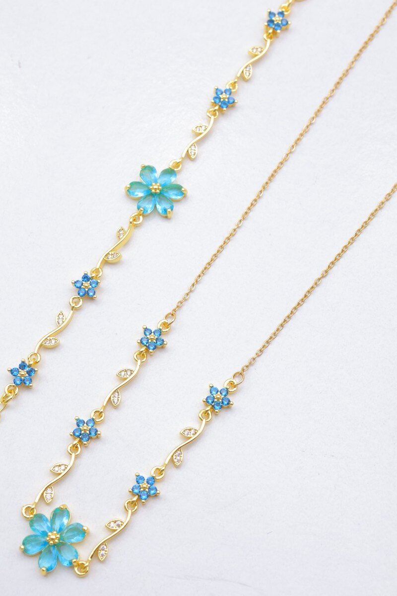 Wholesaler Bijoux Mystères - Jewelry set in semi-brass, semi-stainless steel