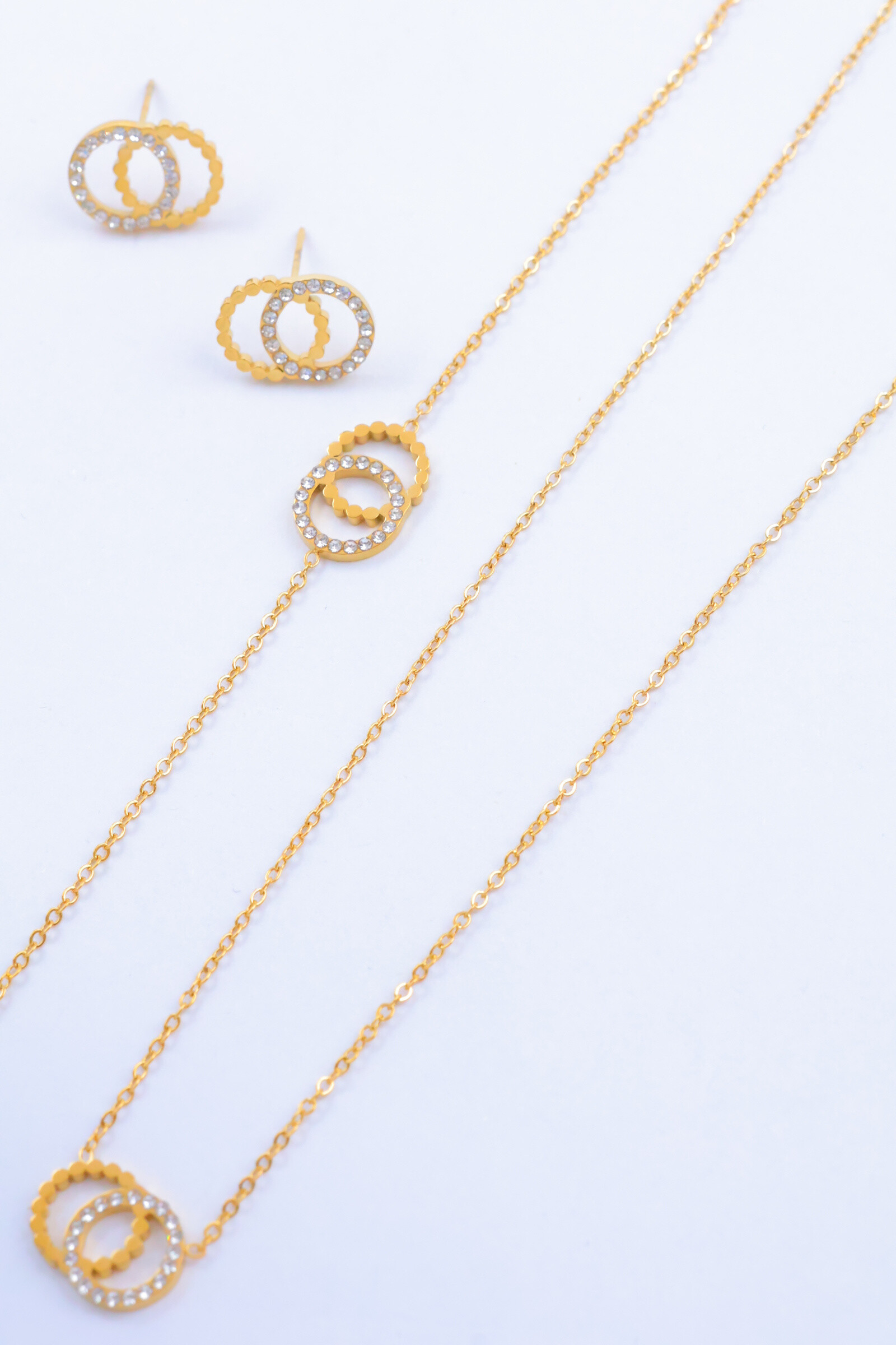 Wholesaler Bijoux Mystères - Stainless steel jewelry set