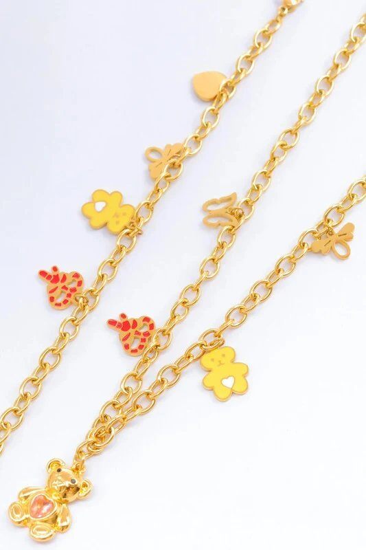 Grossiste Bijoux Mystères - Parure de bijoux en acier inoxydable