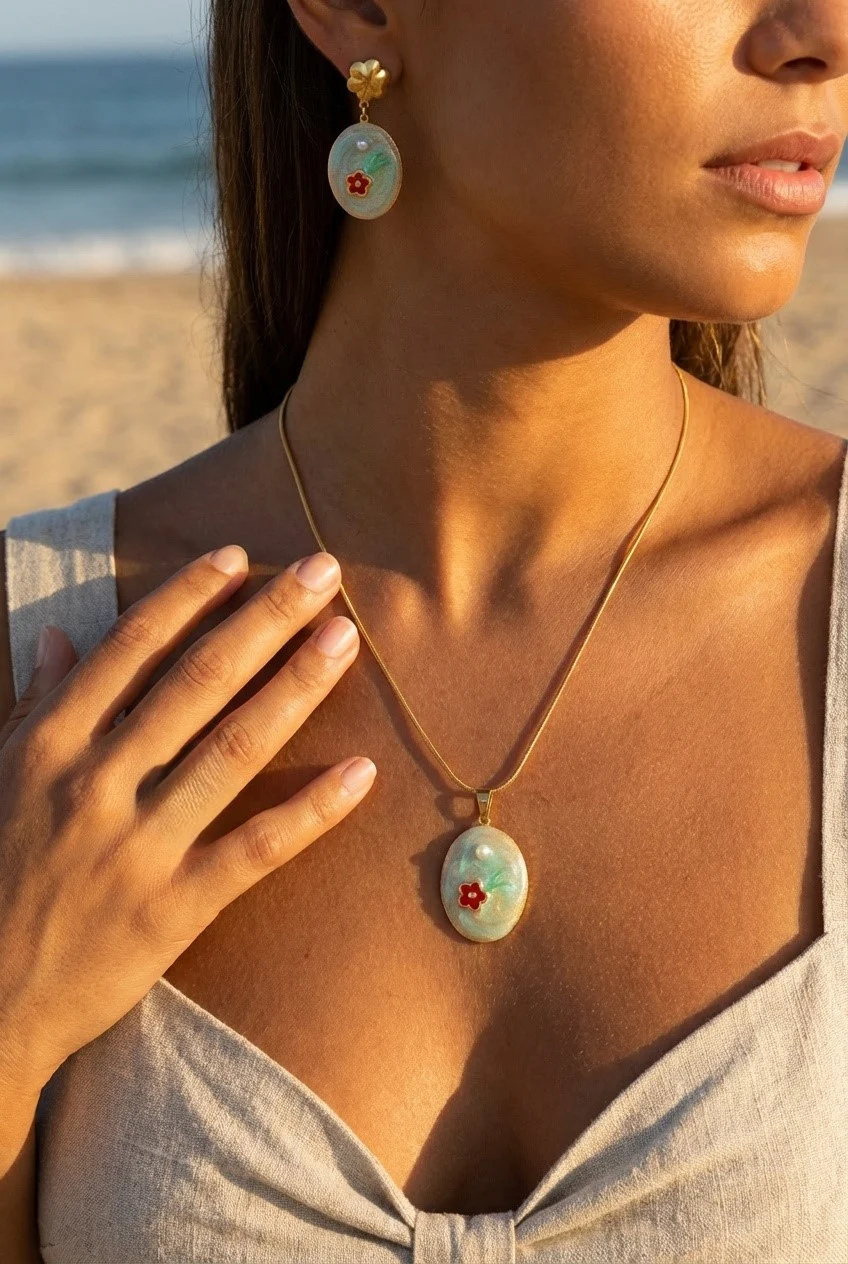Grossiste Bijoux Mystères - Parure de bijoux en acier inoxydable