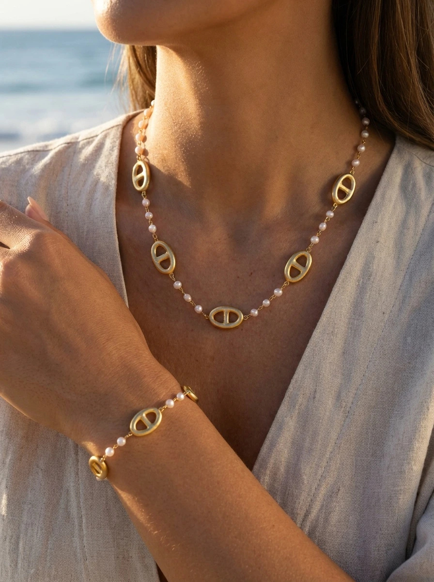 Mayorista Bijoux Mystères - Conjunto de joyas de acero inoxidable