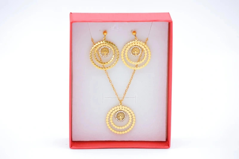 Wholesaler Bijoux Mystères - Stainless steel jewelry set