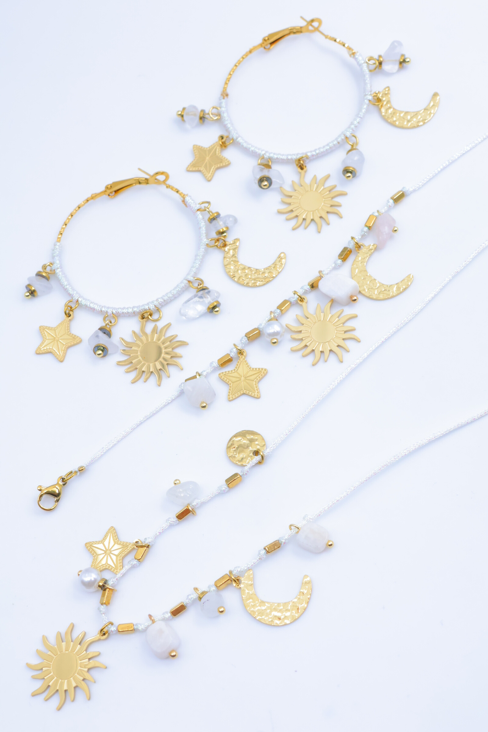 Großhändler Bijoux Mystères - Edelstahlschmuckset