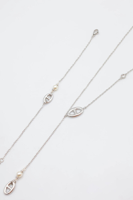 Wholesaler Bijoux Mystères - Stainless steel jewelry set
