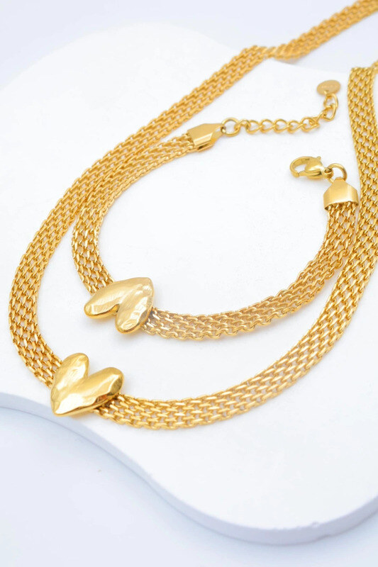 Wholesaler Bijoux Mystères - Stainless steel jewelry set