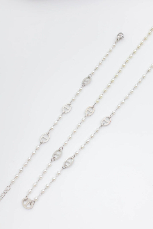 Wholesaler Bijoux Mystères - Stainless steel jewelry set