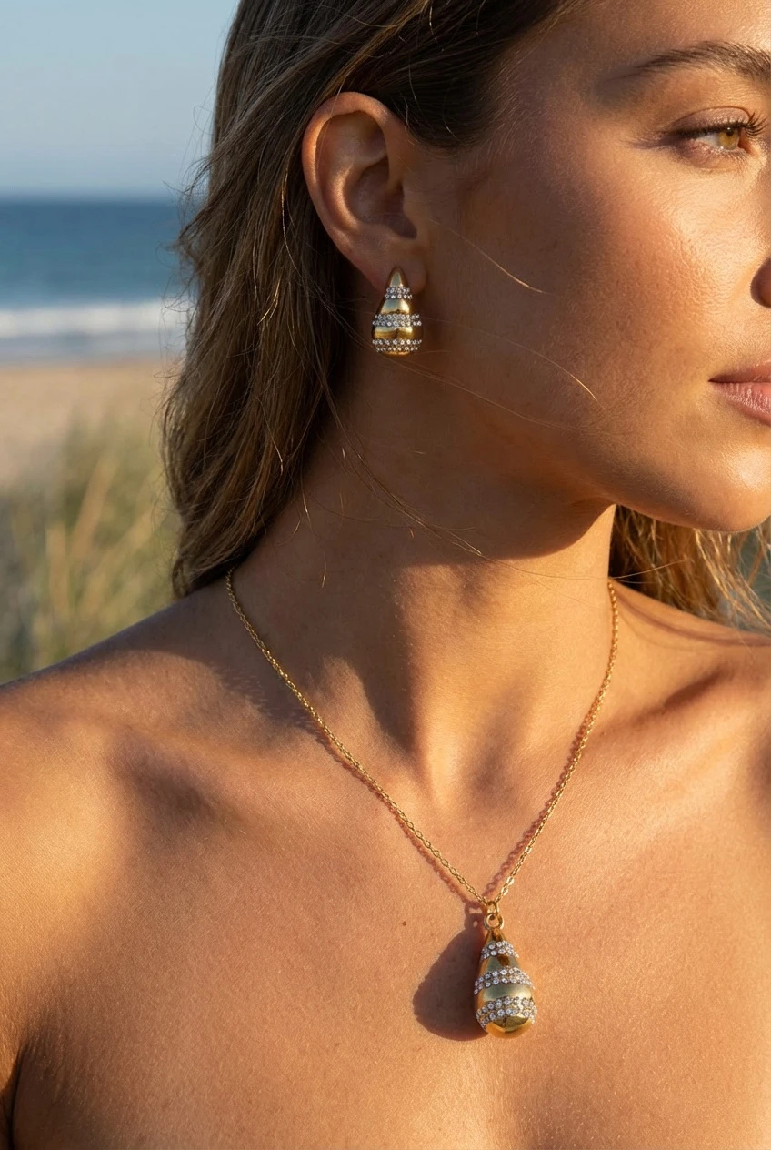 Großhändler Bijoux Mystères - Edelstahlschmuckset