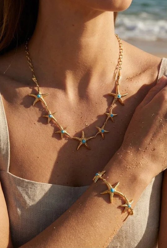 Mayorista Bijoux Mystères - Conjunto de joyas de acero inoxidable