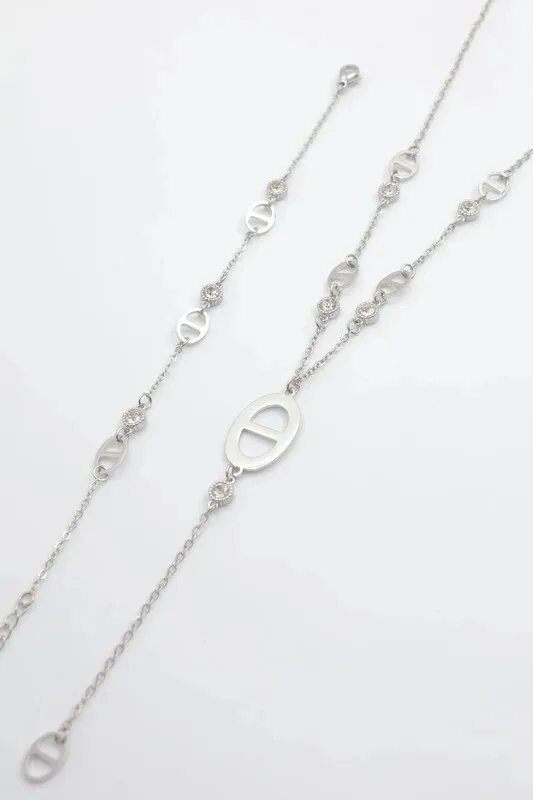 Grossiste Bijoux Mystères - Parure de bijoux en acier inoxydable