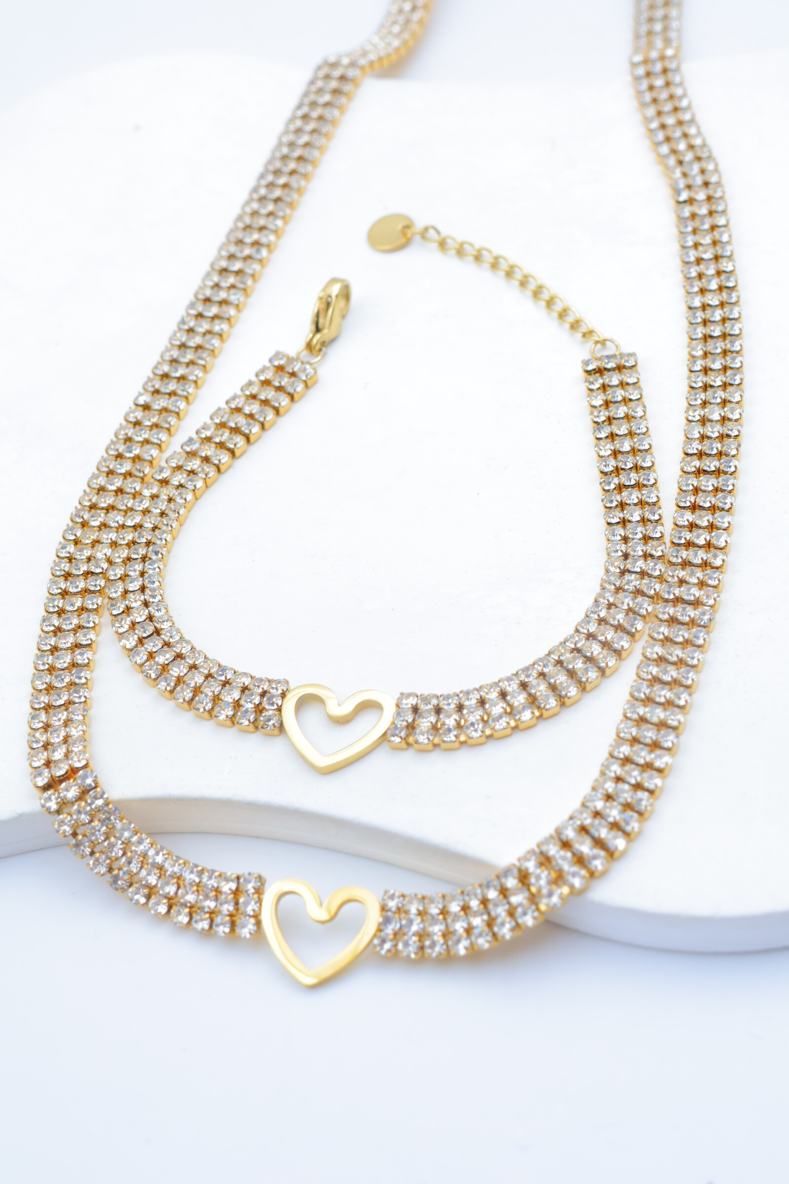 Grossiste Bijoux Mystères - Parure de bijoux en acier inoxydable