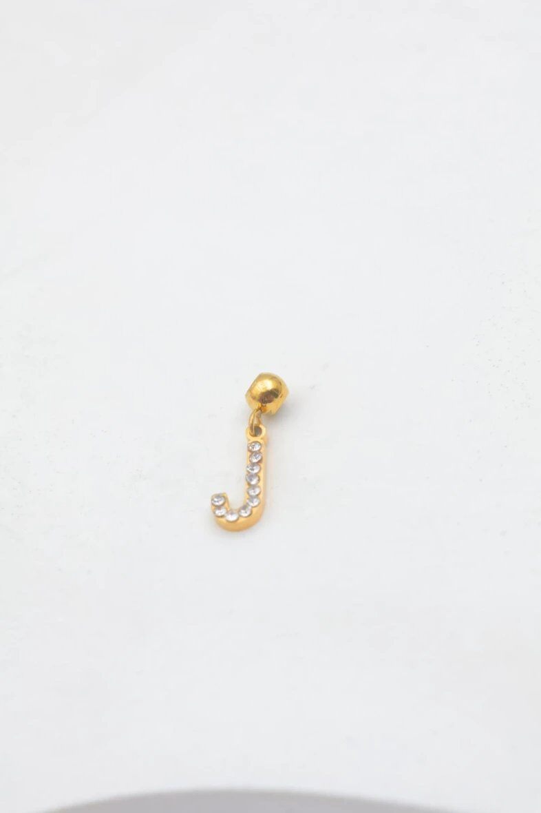 Mayorista Bijoux Mystères - Carta j colgante